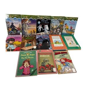 Magic Tree House A to Z Mysteries Junie B Jones Beverly Cleary Kids Book Lot 13